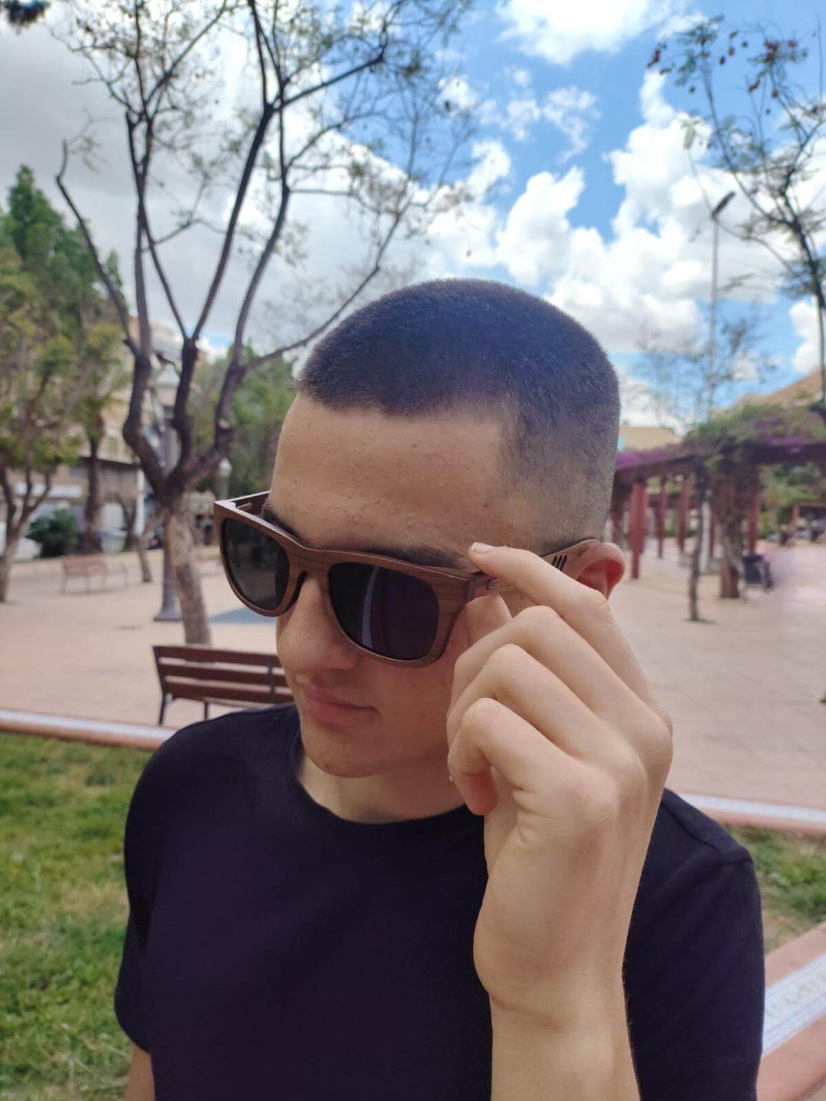 Emporizen Wooden Sunglasses