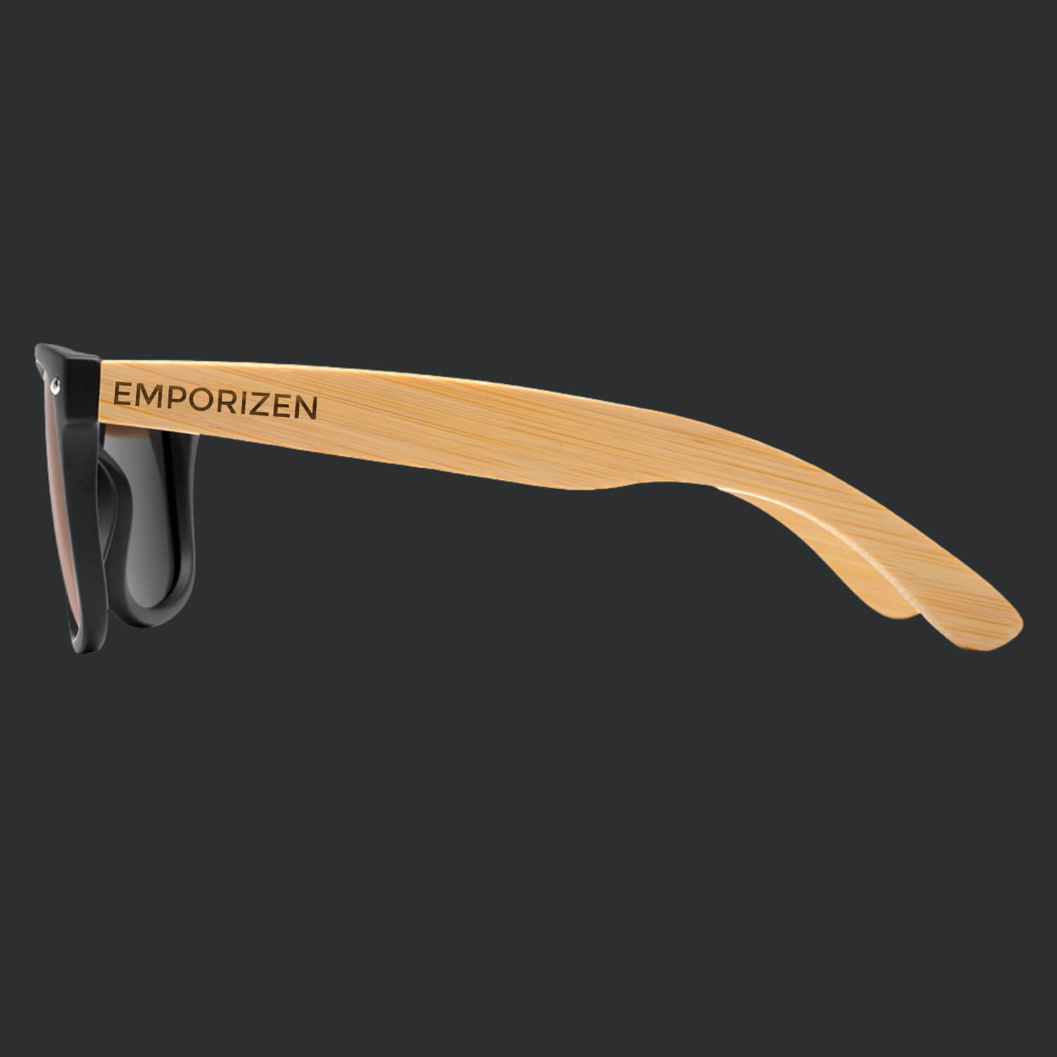 Plastic Bamboo Sunglasses for Men and Women