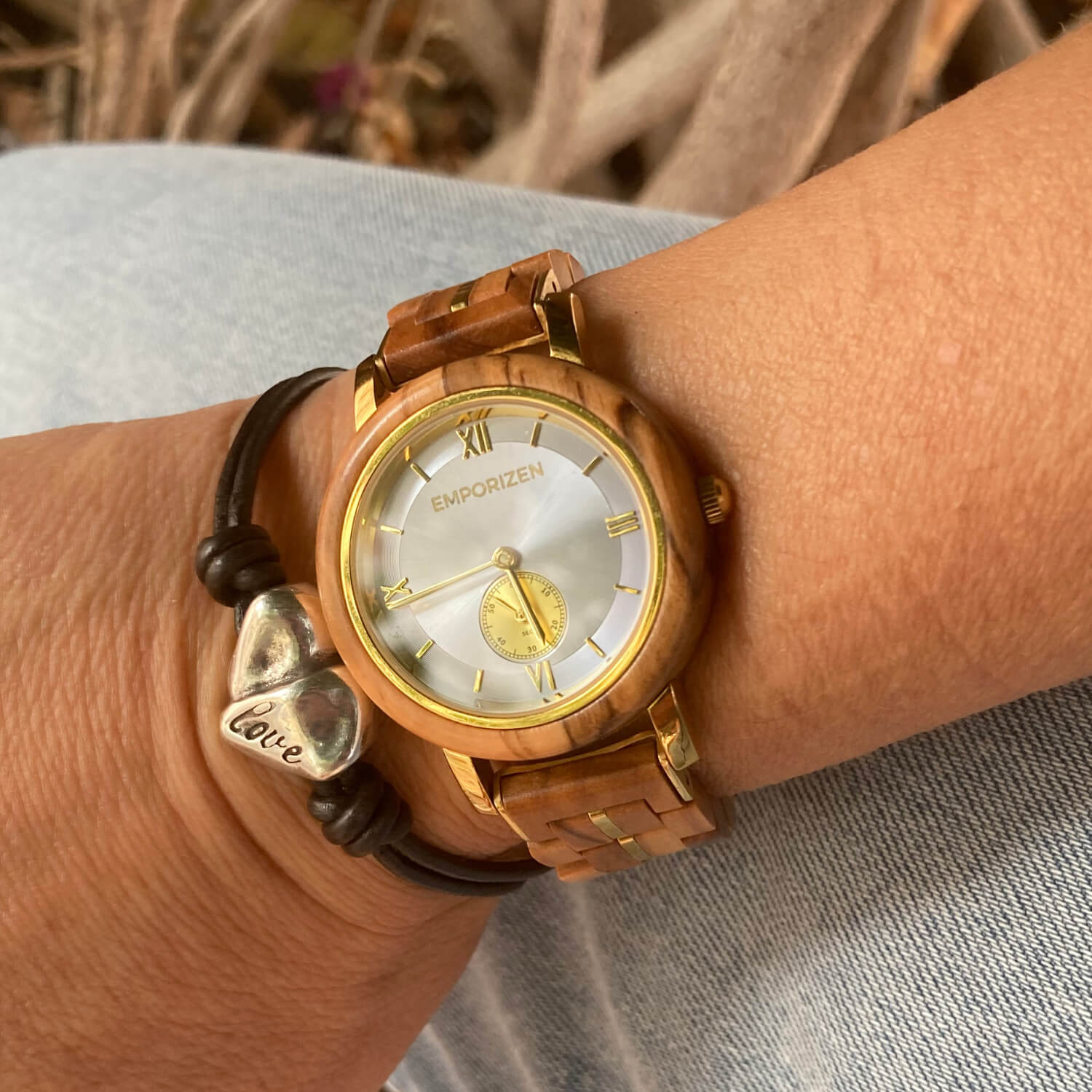 Ladies Wooden Watch